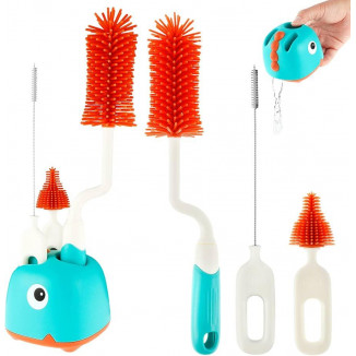 مجموعة فرش تنظيف زجاجة الحليب