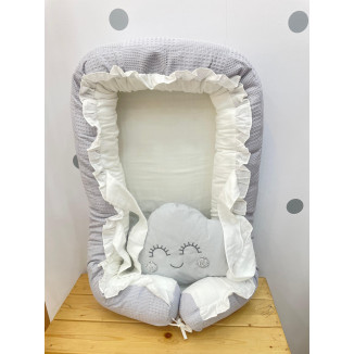 بيبي نيست متعدد الاستخدام قماش الوافل