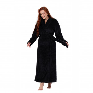 روب شتوي فخم طويل – ناعم ودافئ