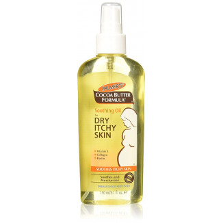 بالمرز زيت مهدئ للحكه مع زبدة الكاكاو للبشرة الجافة مع فيتامين هـ