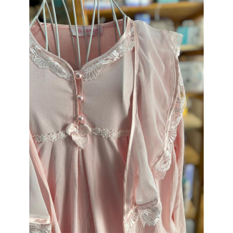 بيجاما حمل صيفية ناعمة وأنيقة، مصممة لتمنحك الراحة والانتعاش خلال الحمل