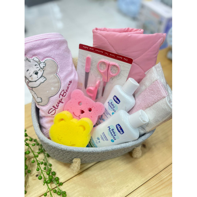 طقم الاستحمام والعناية بالطفل