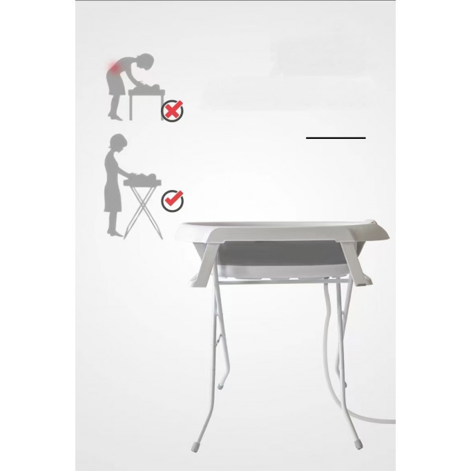 حوض استحمام مع ستاند