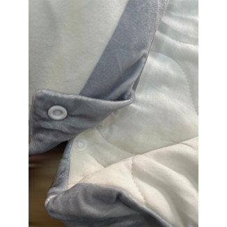 كيس نوم للاطفال حتى عمر 3 سنوات - بطريق رمادي