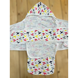 كوفلية جاهزة مع حزام للبطن وطاقية