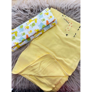 كوفلية قطن عدد 2- سادة وملونة 