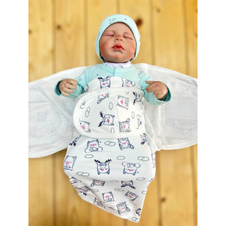 كوفلية جاهزة مع حزام للبطن 