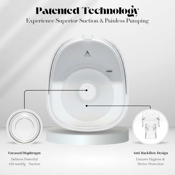 شفاط حليب للثدي قابل للارتداء – كهربائي