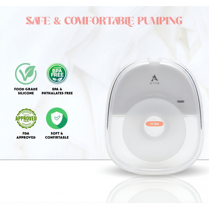 شفاط حليب للثدي قابل للارتداء – كهربائي
