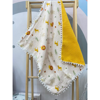 حرام صيفي قماش مسلن مع وفل