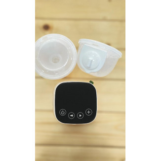 مضخة ثدي كهربائية قابلة للارتداء بدون استخدام اليدين قطعتين